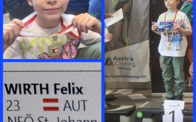 22.03.2025 Felix wird Landesmeister im Lead (U9)