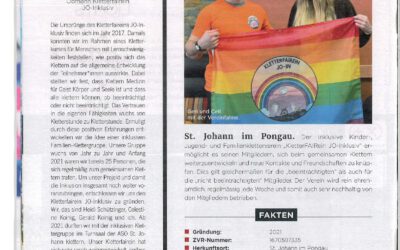 Artikel im Weekend Magazin 2025