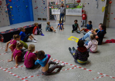 Ausflug in die Kletterhalle Salzburg